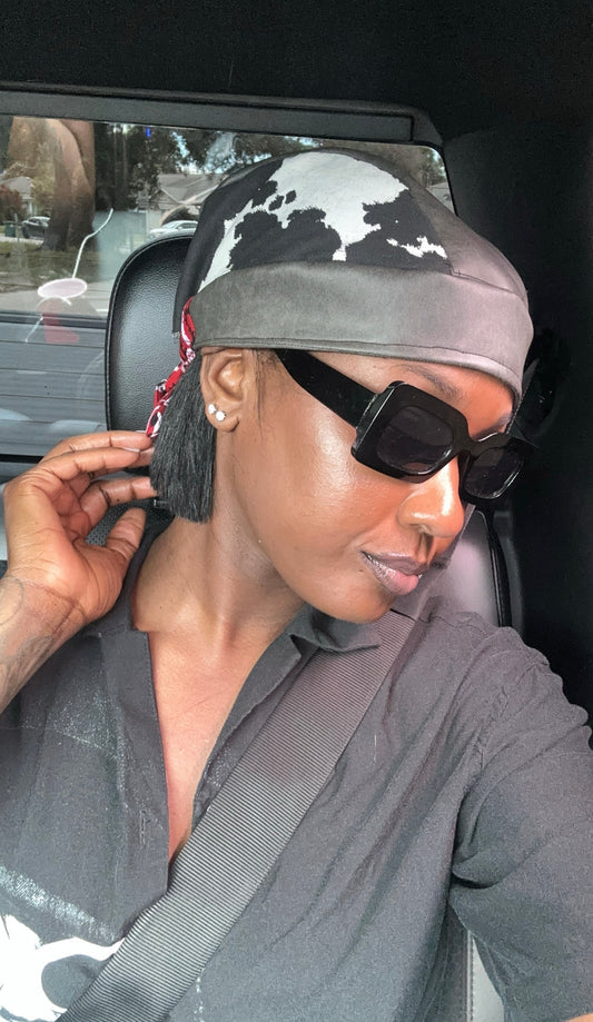 Mixed feelings moto hat (option 2)
